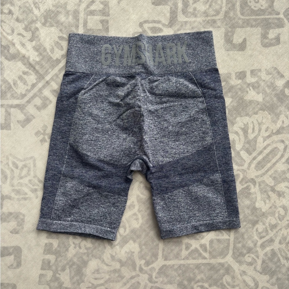 Navy Gymshark Flex Shorts